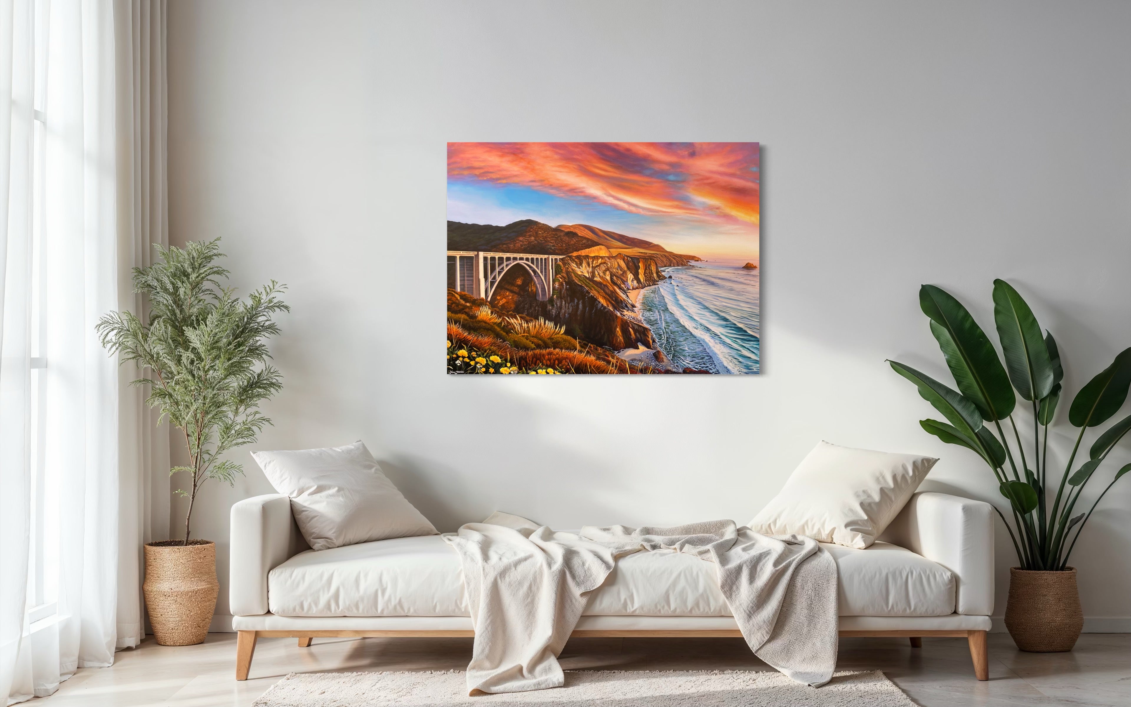 Expansive, acrylic on canvas 36x48 inches